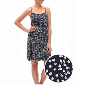 GAP Print Cami Dress in Navy DitsyFloral Size S